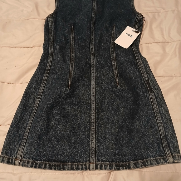 Sleeveless Denim Dress - Picture 4 of 4